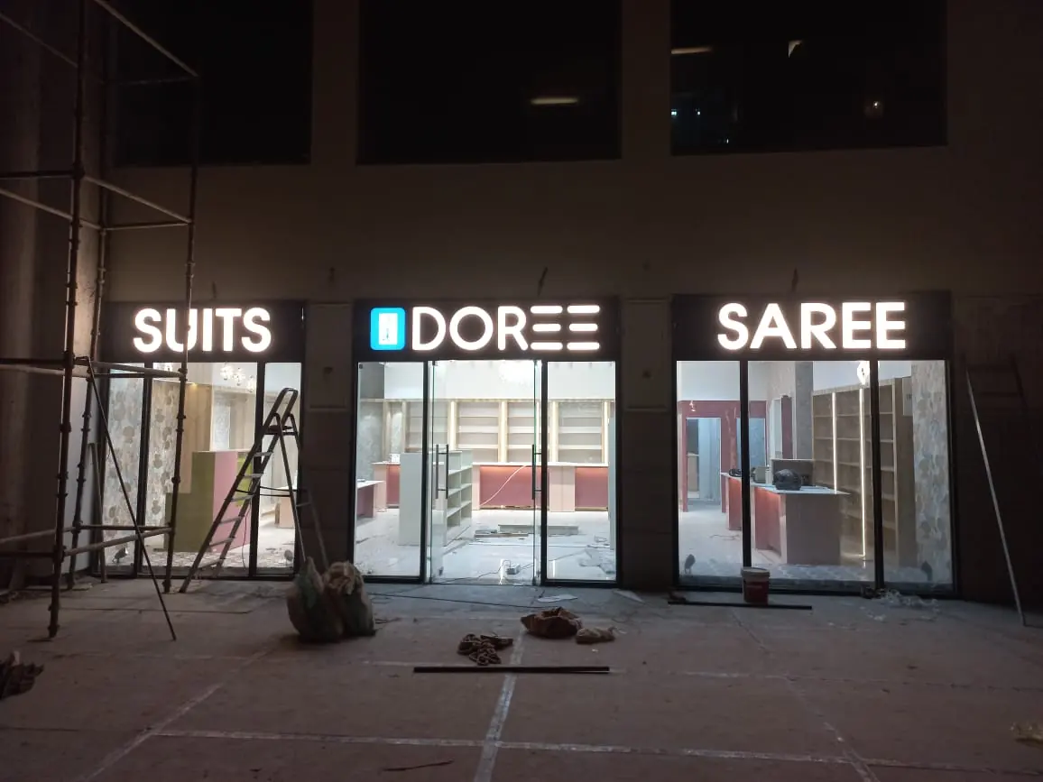 Signage project by LED Signboard Wale in Noida