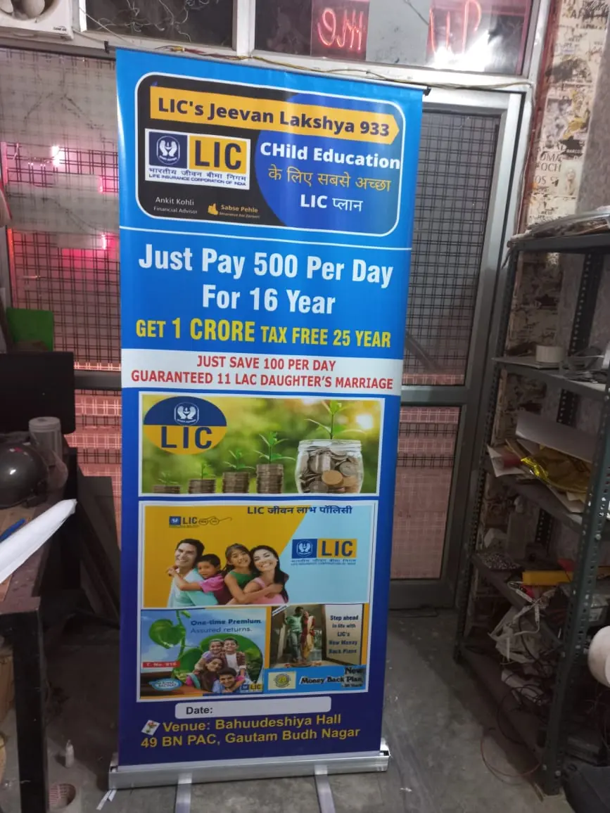 Signage project by LED Signboard Wale in Noida