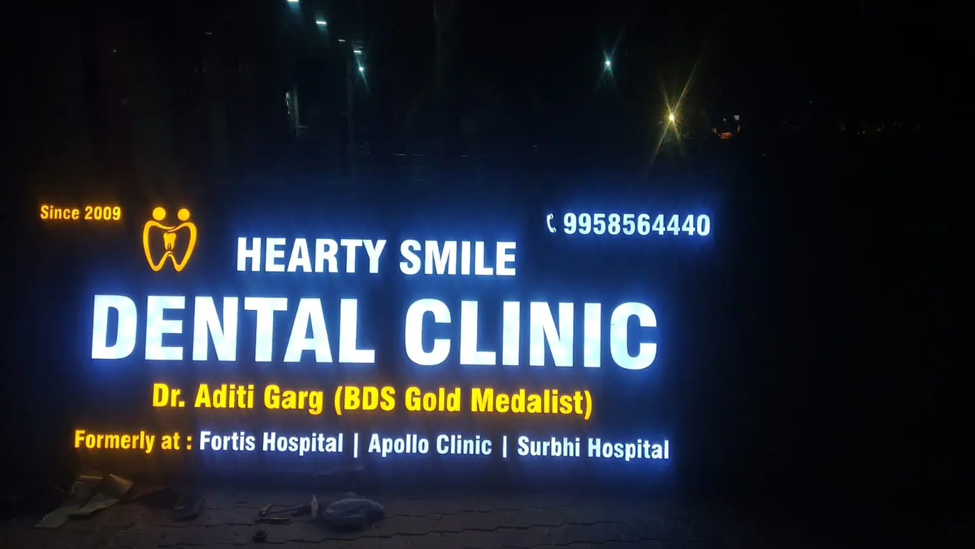 Signage project by LED Signboard Wale in Noida
