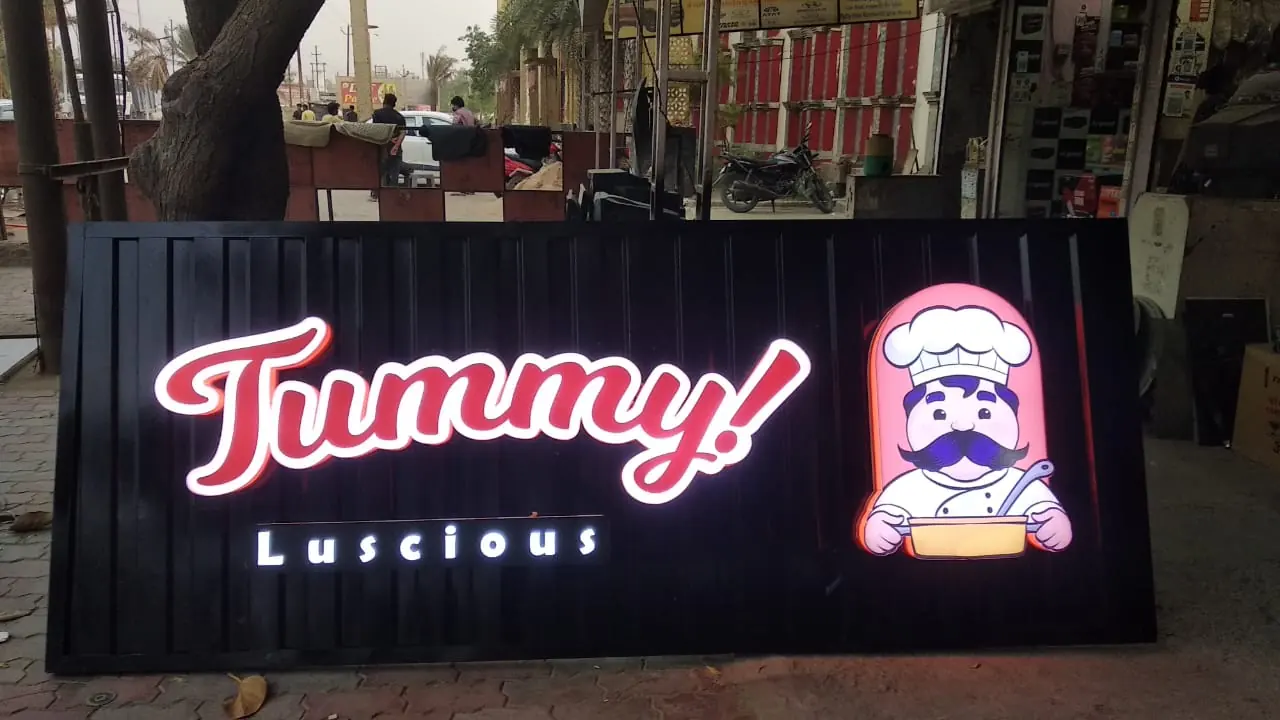 Signage project by LED Signboard Wale in Noida