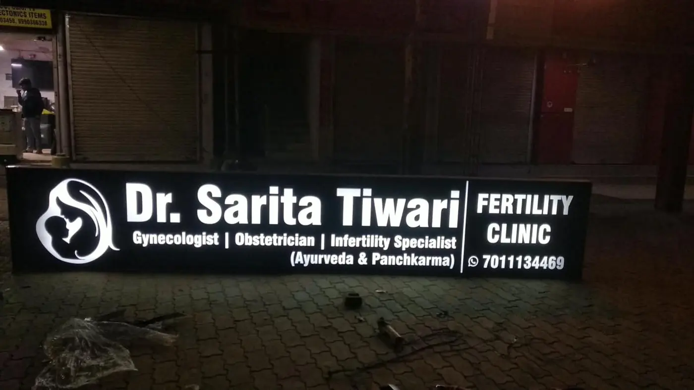 Signage project by LED Signboard Wale in Noida